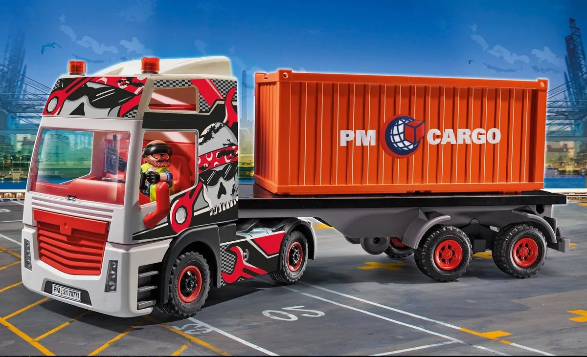 Playmobil City Action Cargo Truck 70771 - Multicolor