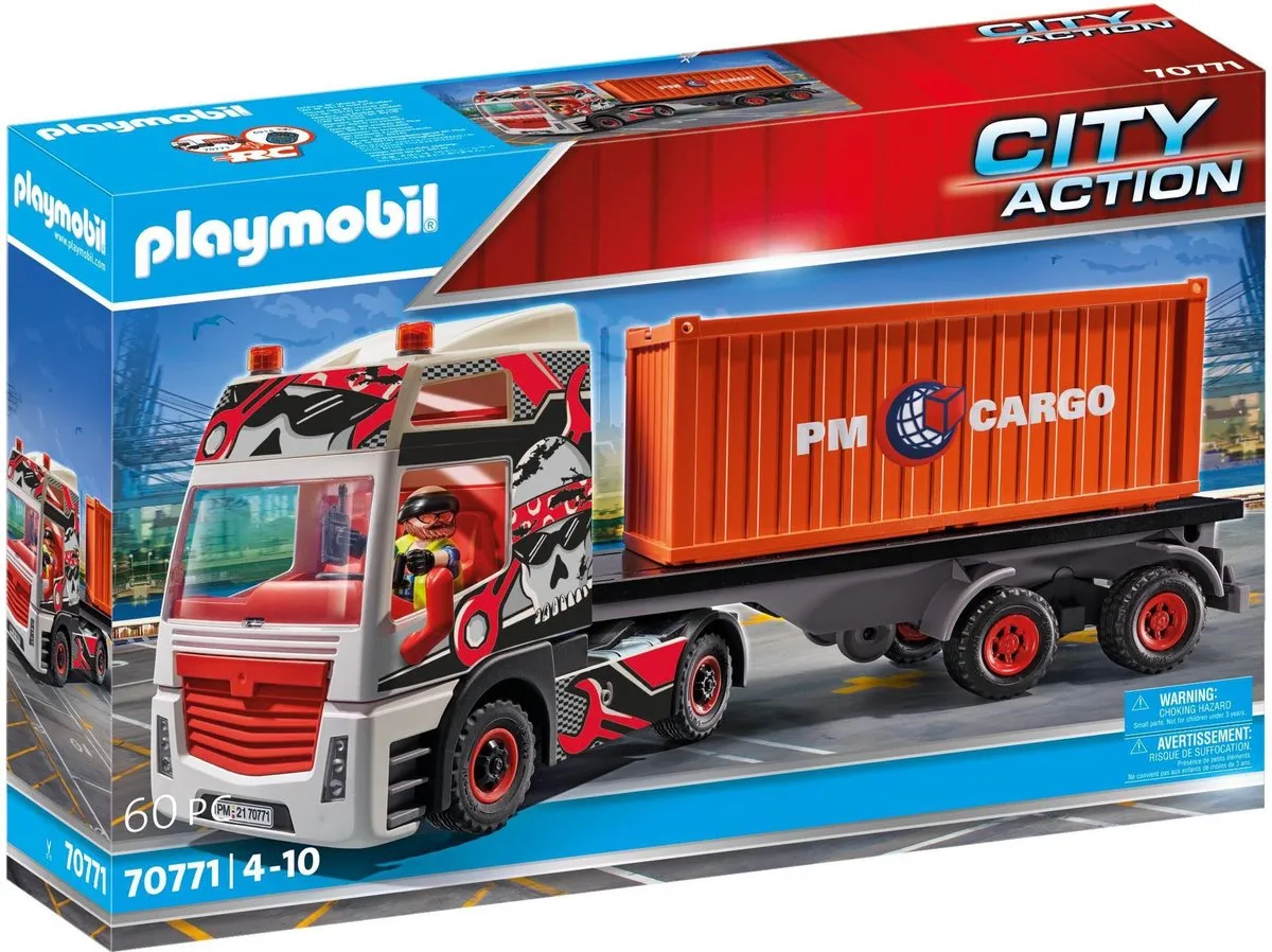 Playmobil City Action Cargo Truck 70771