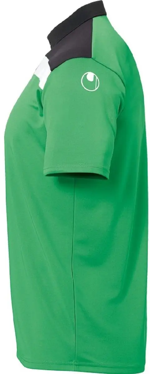 Uhlsport Offense 23 Polo Shirt - 3XL - Groen/Zwart/Wit