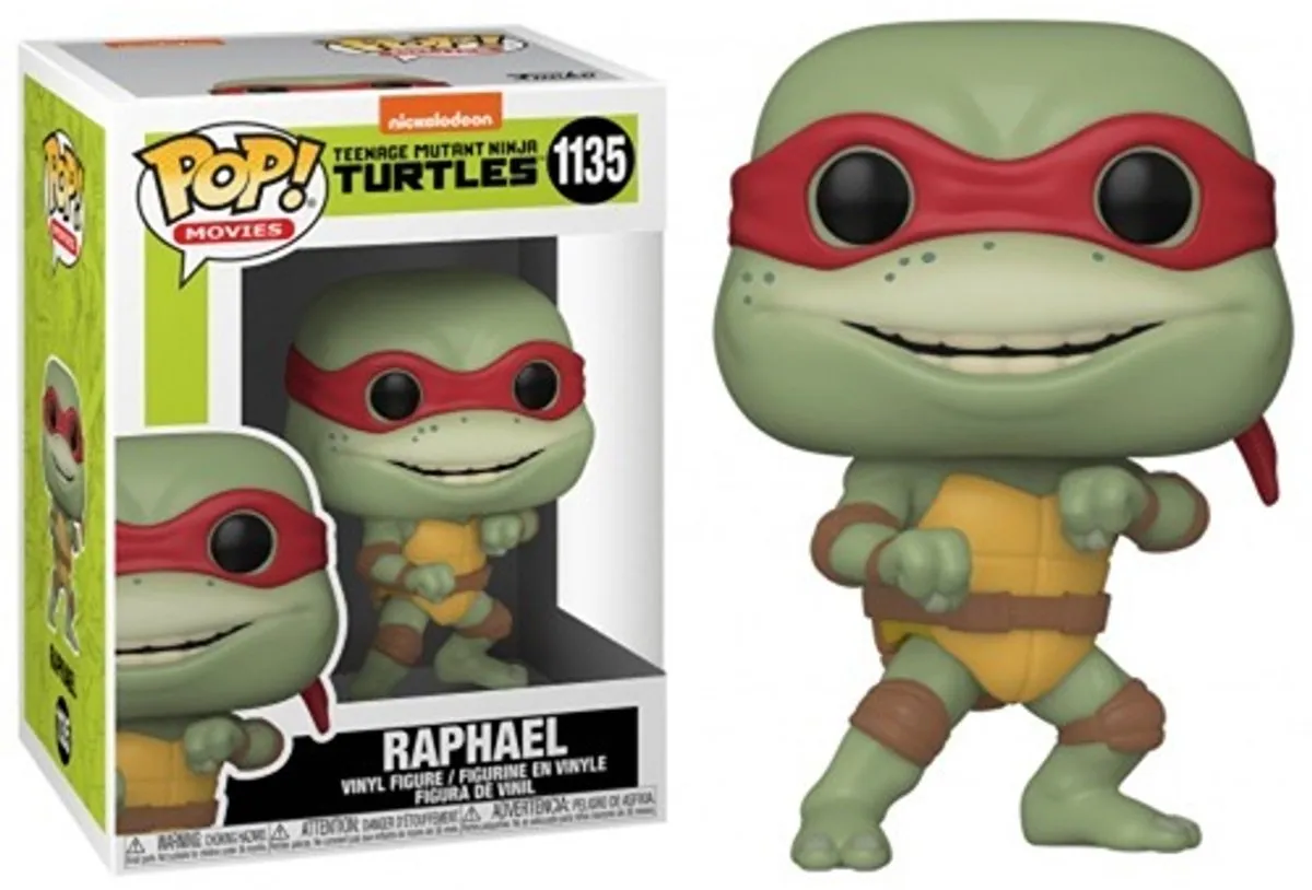 Funko Teenage Mutant Ninja Turtles POP! Movies Raphael - 9cm - Multicolor
