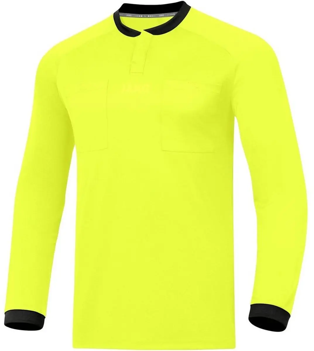 JAKO LS Sportshirt Mannen XXL - Geel/Zwart