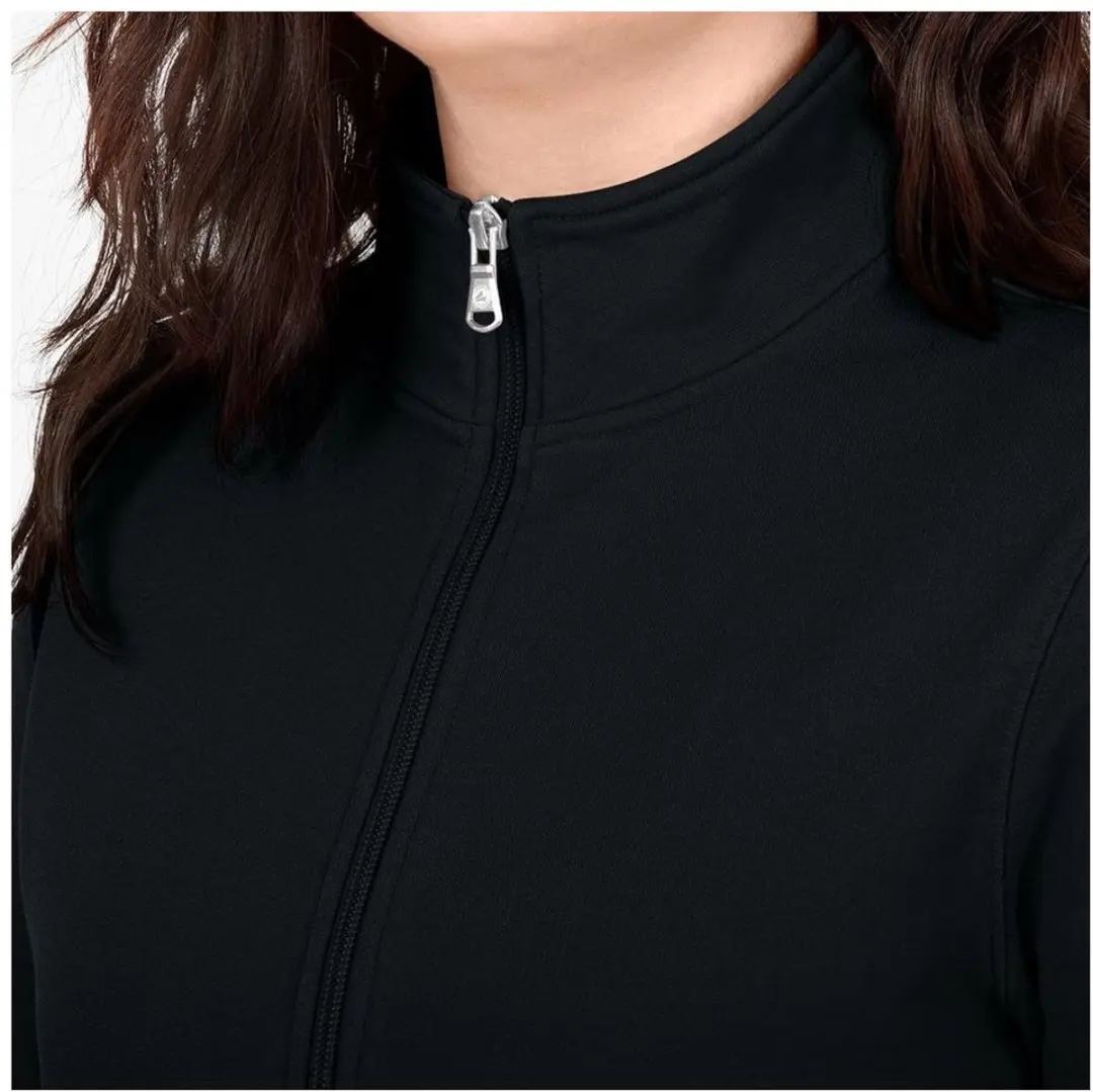 JAKO Doubletex Sweaterjas Dames 38 - Zwart