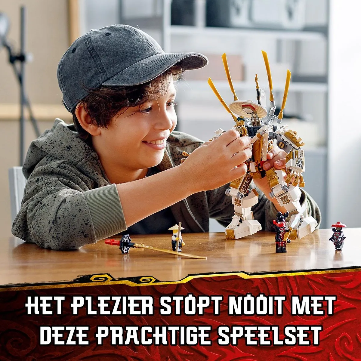 LEGO Ninjago Legacy Gouden Mech 71702 - 489 Stukken - afbeelding 2 van 6