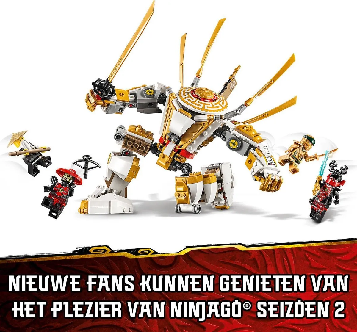 LEGO Ninjago Legacy Gouden Mech 71702 - 489 Stukken - afbeelding 3 van 6
