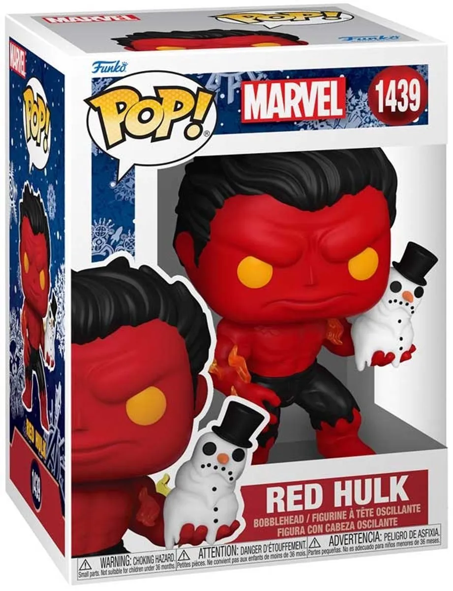 Funko Pop! Marvel Holiday Red Hulk #1439