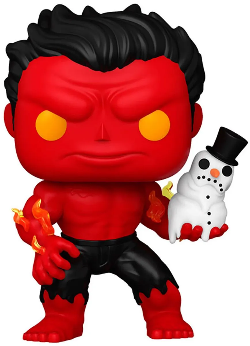Funko Pop! Marvel Holiday Red Hulk #1439 - Veelkleurig
