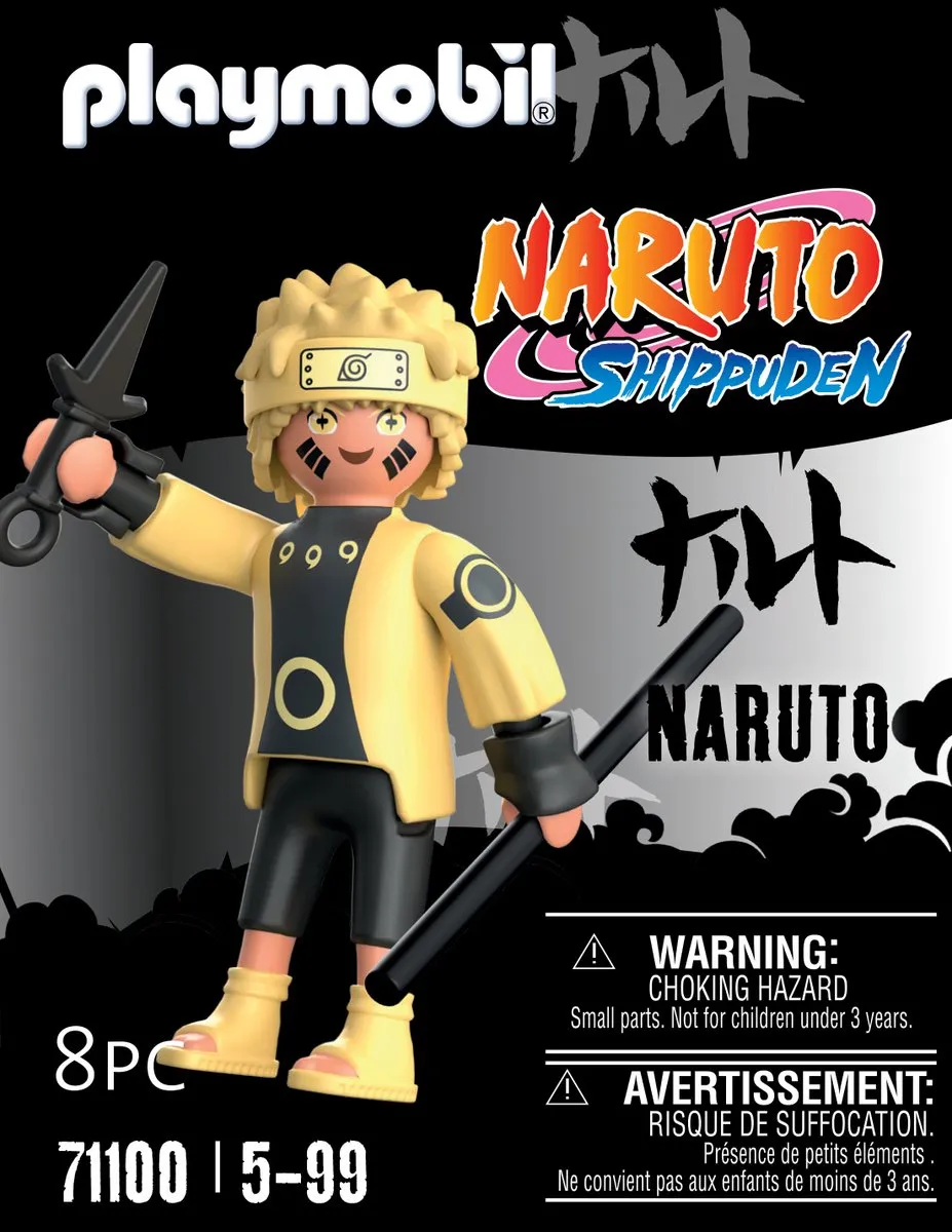 Playmobil Naruto Itachi 71100 - Rikudou Sennin Mode - afbeelding 6 van 6