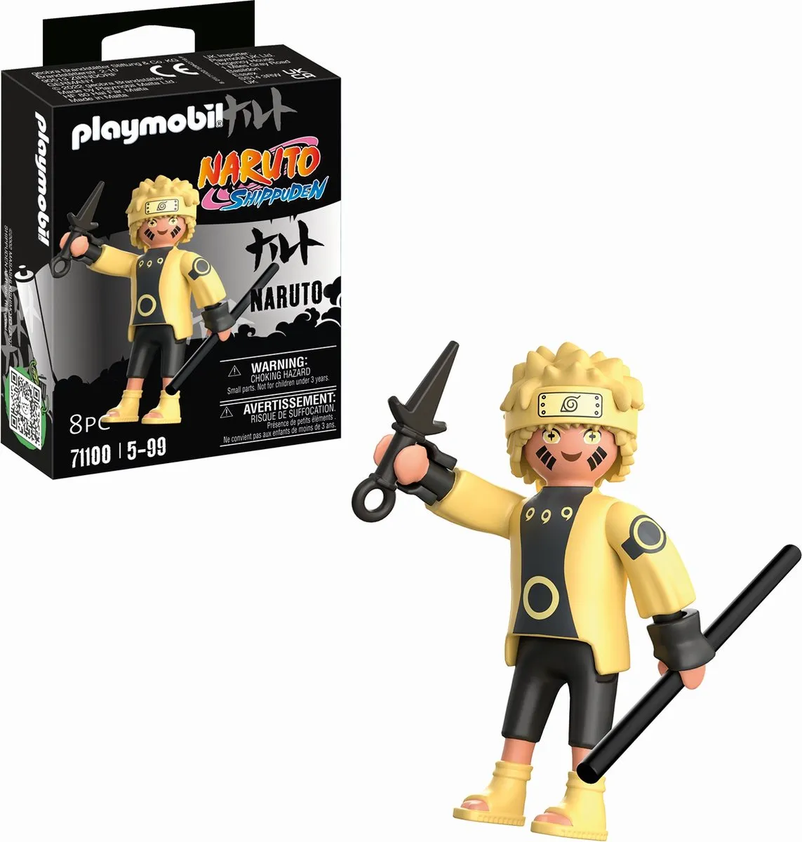 Playmobil Naruto Itachi 71100 - Rikudou Sennin Mode
