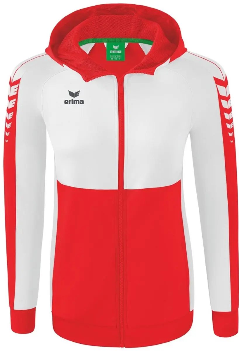 Erima Six Wings Trainingsjack Dames - Maat 44 - Rood