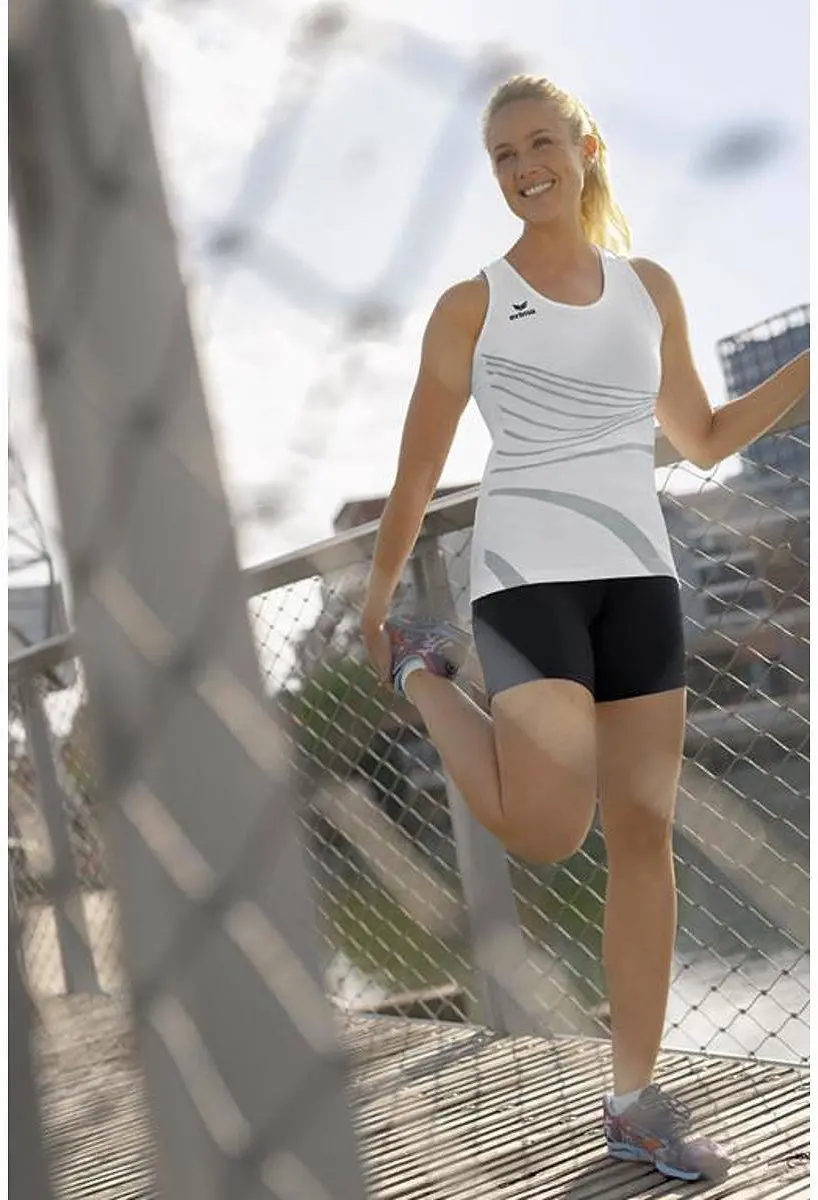 Erima Racing Hardloopsinglet Dames 40 - Wit
