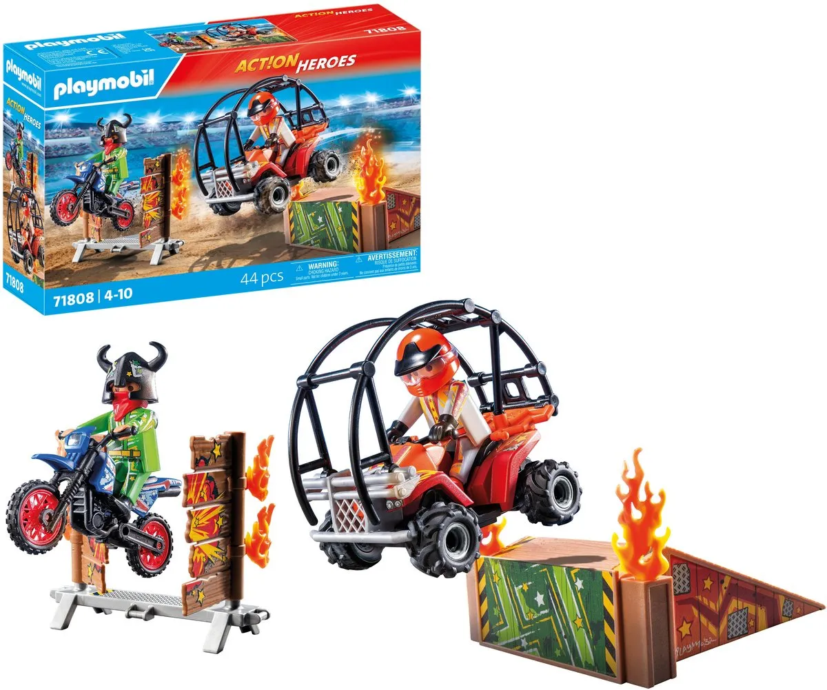Playmobil Stuntshow 71808 Action Heroes - Multicolor