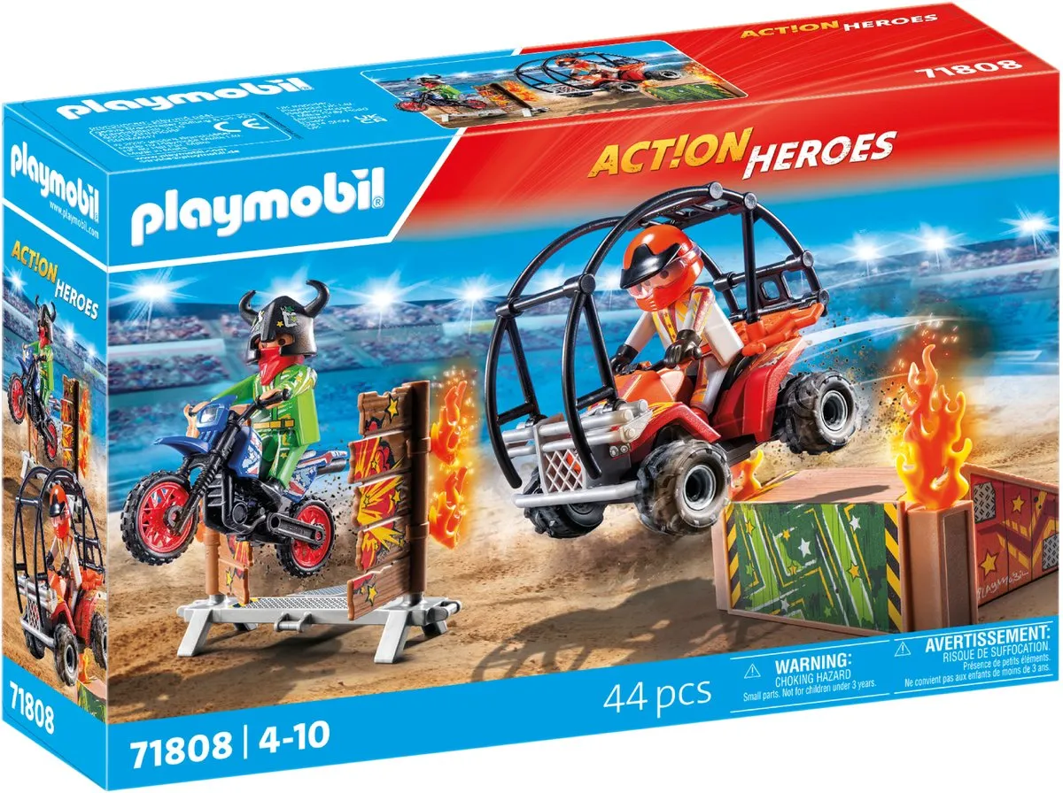 Playmobil Stuntshow 71808 Action Heroes - Multicolor