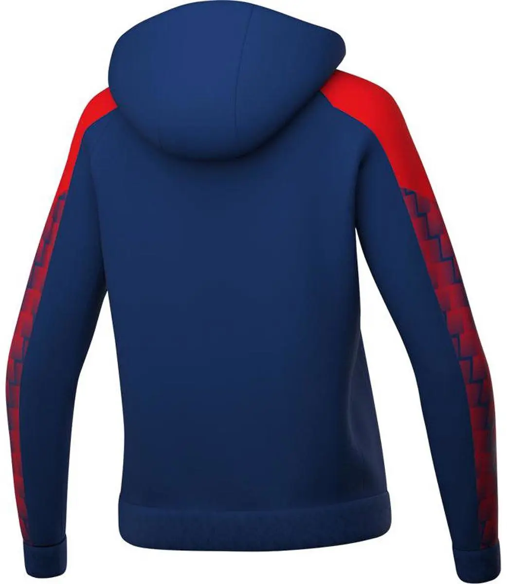 Erima Evo Star Trainingsjack Dames - Marine/Rood - Maat 42