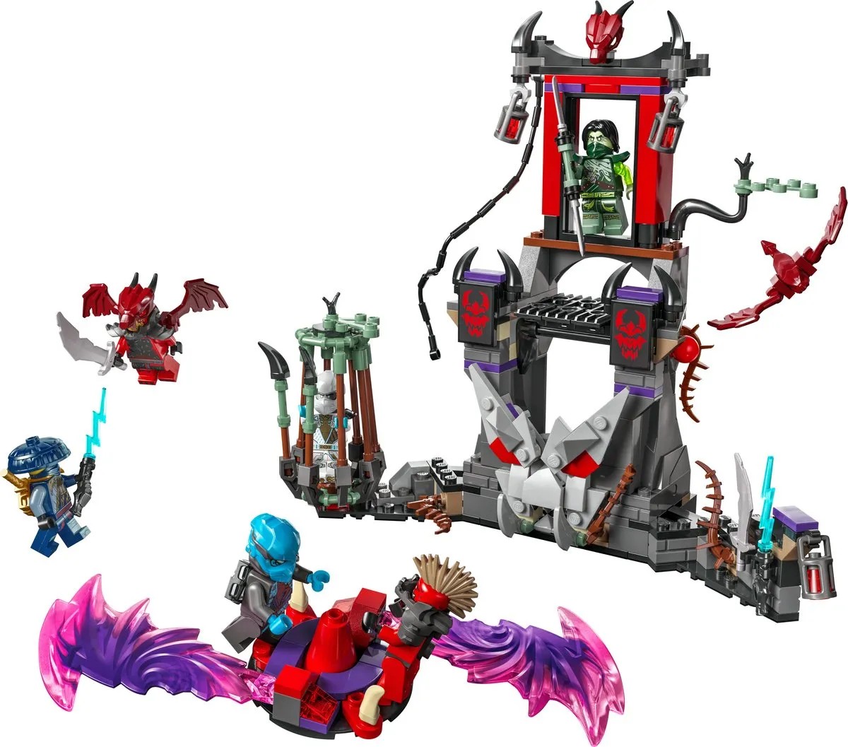 LEGO Ninjago Draconisch Dorp Gevechtsarena 71841 - 305 Stukken