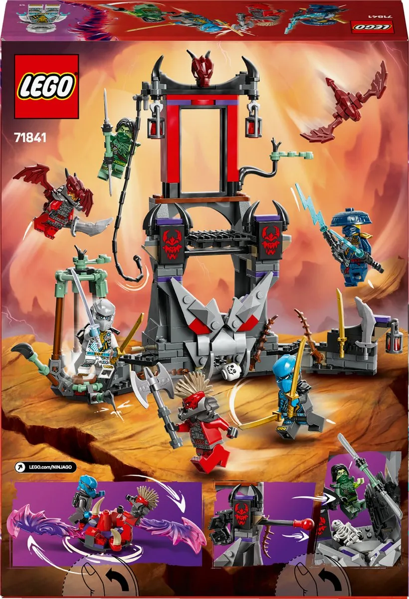 LEGO Ninjago Draconisch Dorp Gevechtsarena 71841 - 305 Stukken - afbeelding 6 van 6