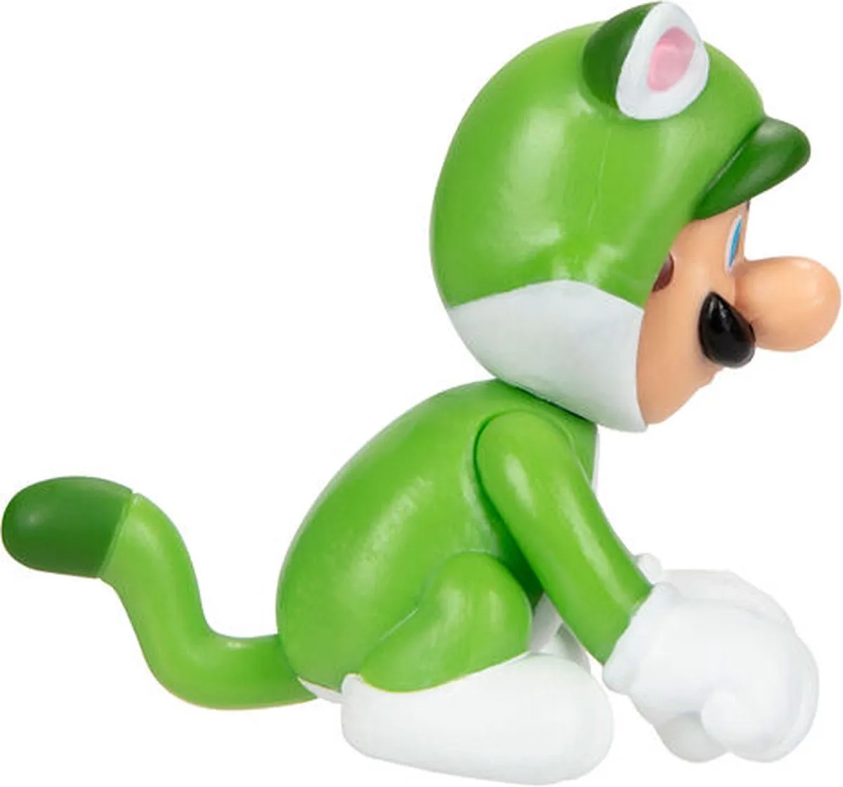 Nintendo Super Mario 3D World Cat Luigi Mini Figure - 6.5cm - Multicolor - afbeelding 3 van 4
