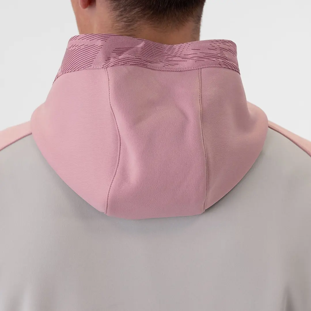 Jako Iconic Jas Heren - Zachtgrijs/Rose XL