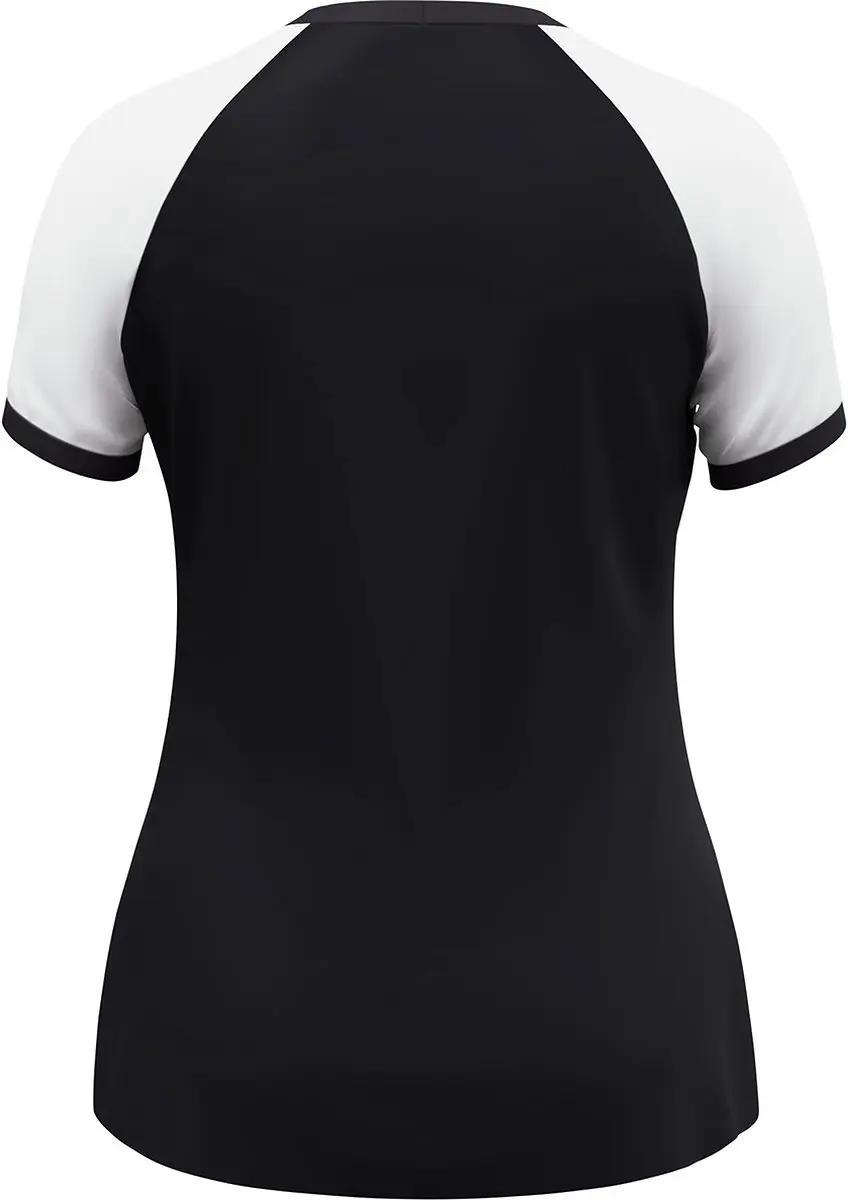 Jako Dynamic Shirt Korte Mouw Dames - L - Zwart/Wit/Antraciet