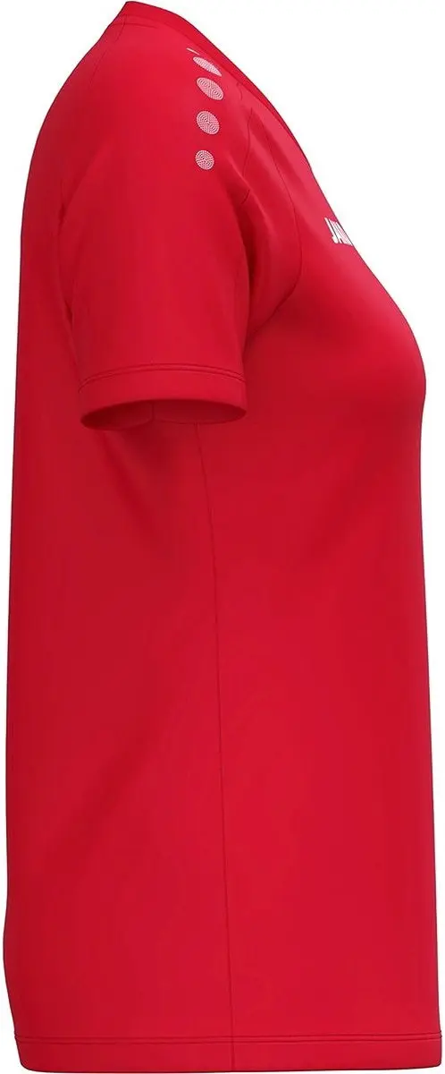 Jako One T-Shirt Dames - Rood - Maat 46/48