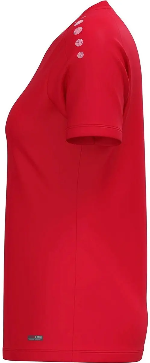 Jako One T-Shirt Dames - Rood - Maat 46/48