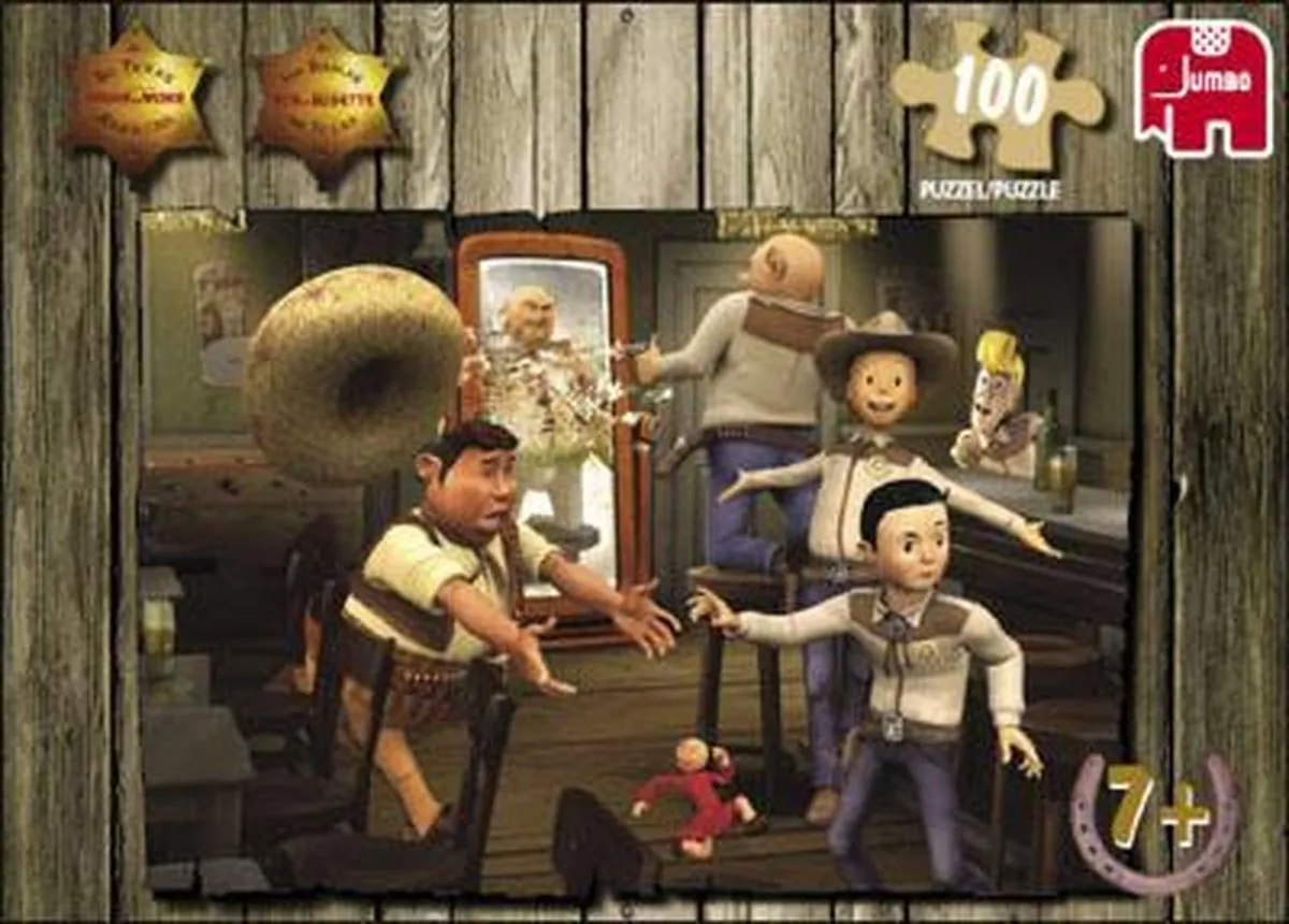 Jumbo Suske en Wiske De Texas Rakkers Legpuzzel 100 Stukjes