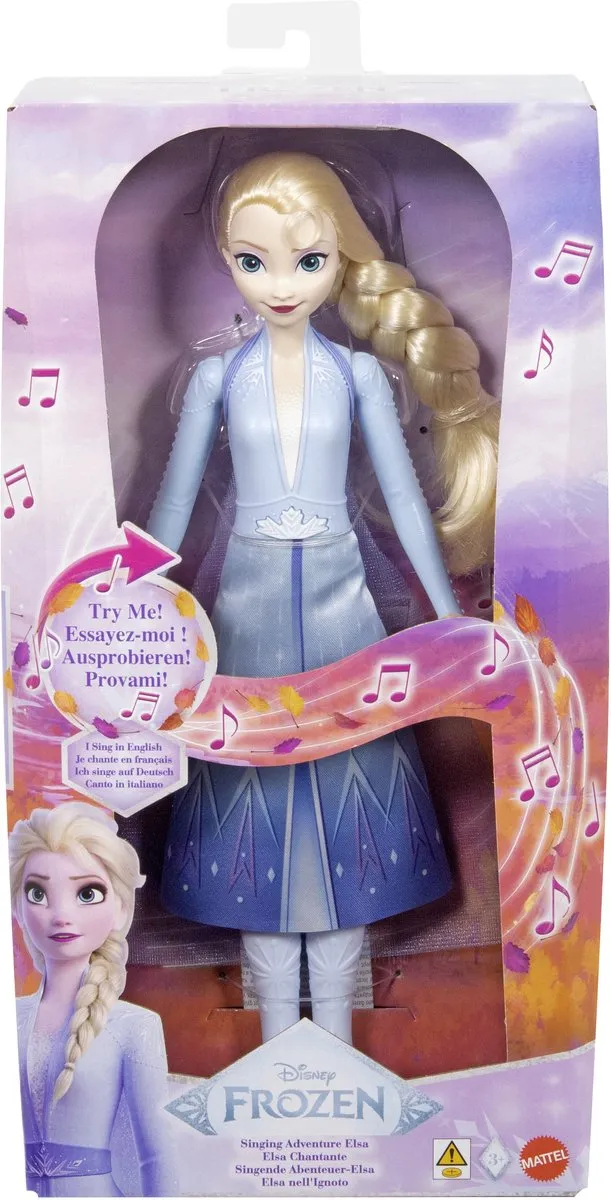Mattel Disney Frozen JDL60 Modepop - Meisjes 3 jaar - Meerkleurig