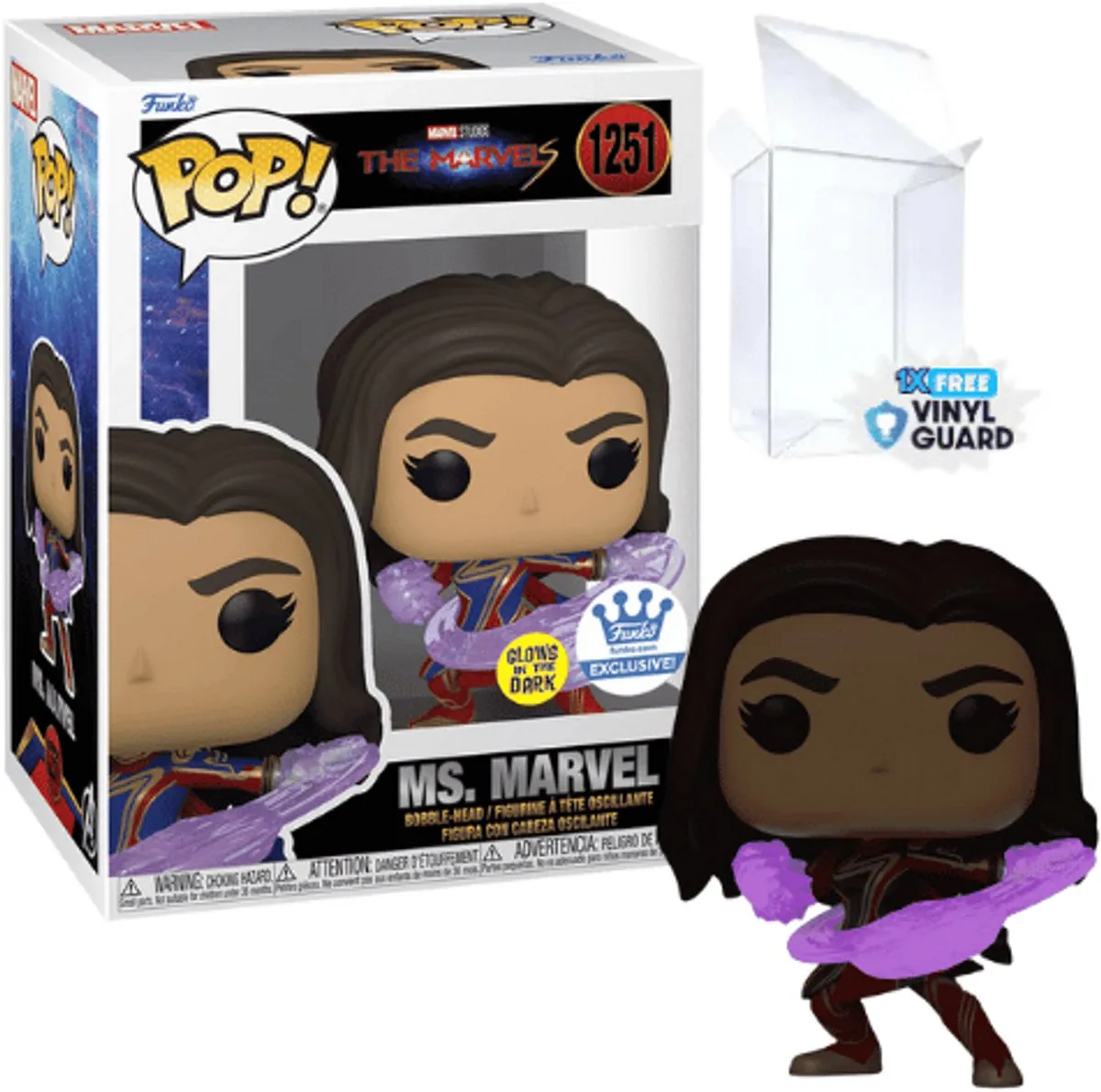 Funko Pop Marvel Ms Marvel #1251 - Multi