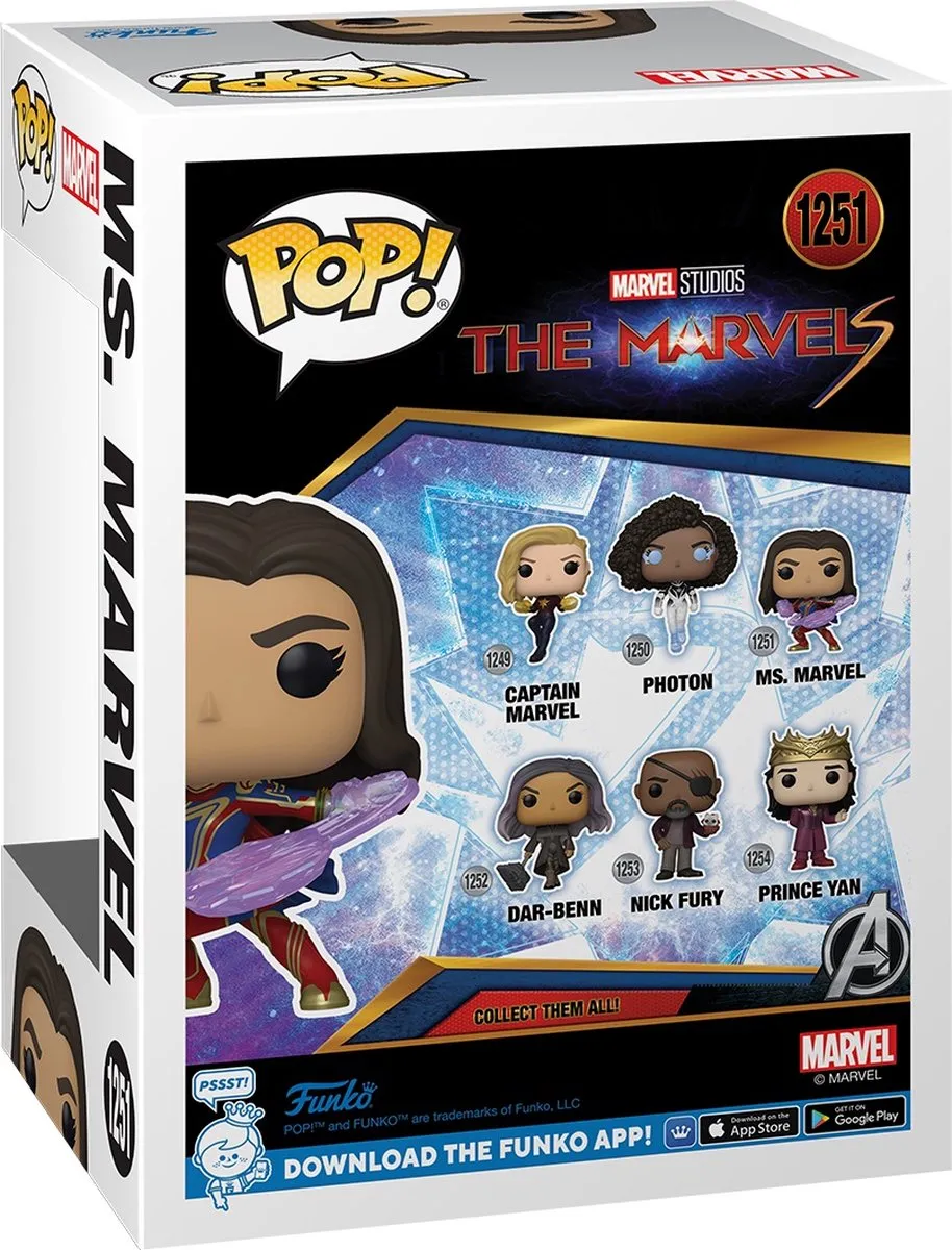 Funko Pop Marvel Ms Marvel #1251 - Multi