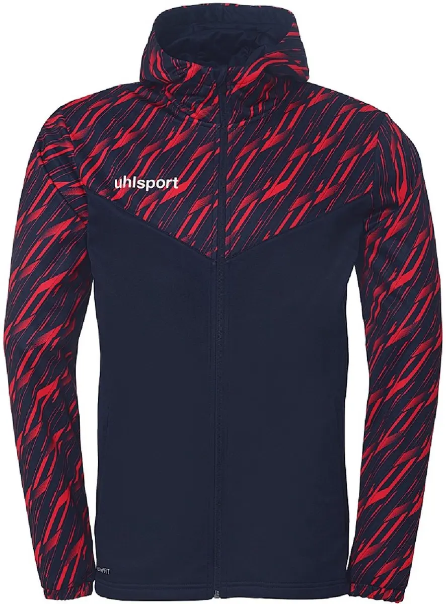 Uhlsport Progressive 28 Trainingsjack - 1002271 - 152 Schwarz/Limonengelb