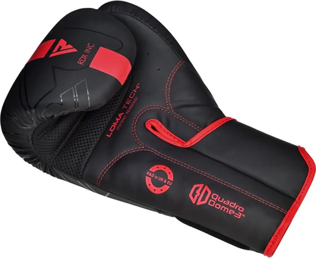 RDX Sports F6 Kara Bokshandschoenen 10 oz - Rood