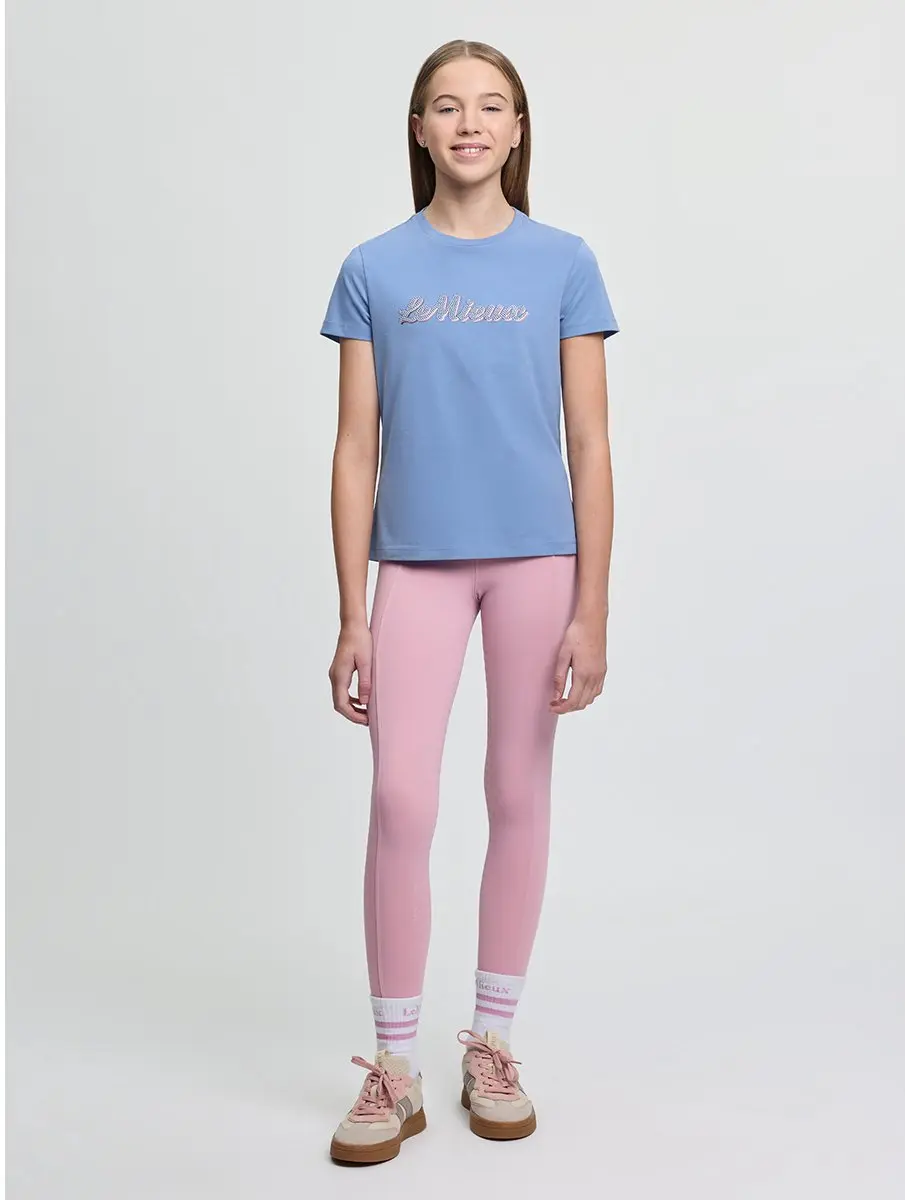 Lemieux Young Rider Arianna Shirt - 146 Lichtblauw