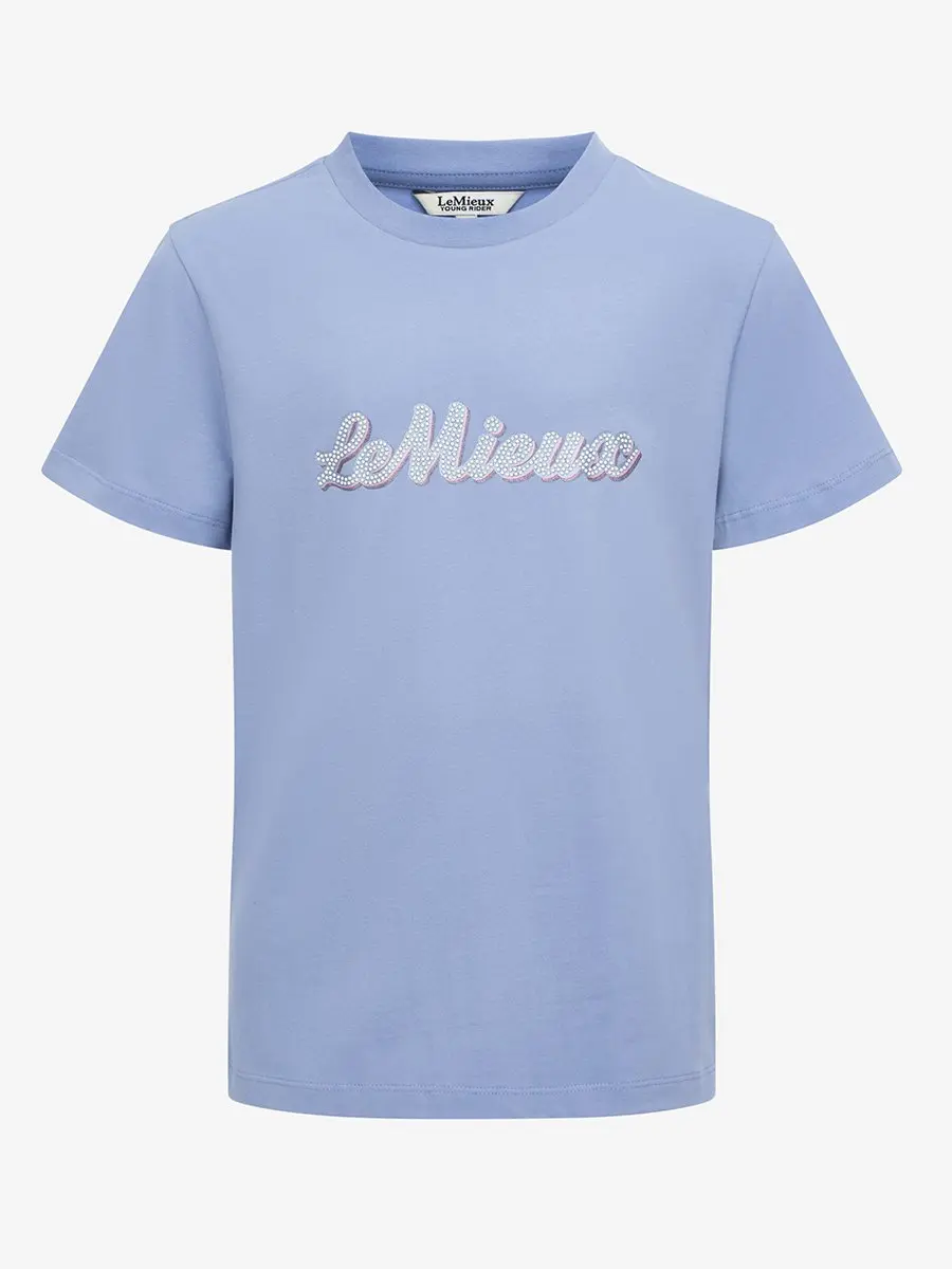Lemieux Young Rider Arianna Shirt - 146 Lichtblauw