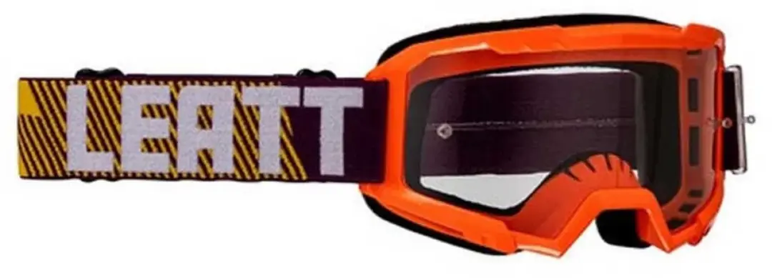 Leatt Vizion 2.5 Junior Crossbril - Oranje/Paars/Geel