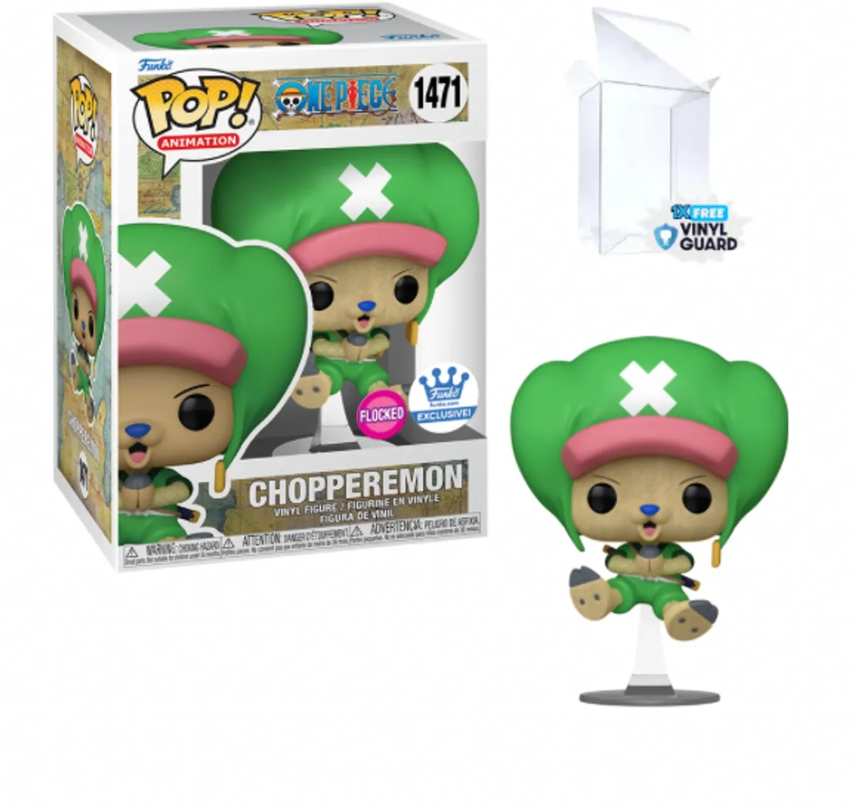 Funko Pop! One Piece Chopperemon Flocked Exclusief - Multi