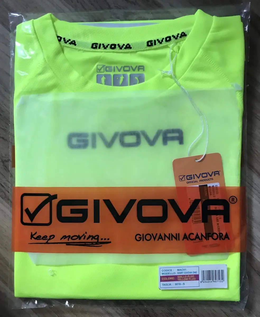 Givova One Microforata Sportshirt - S - Groen