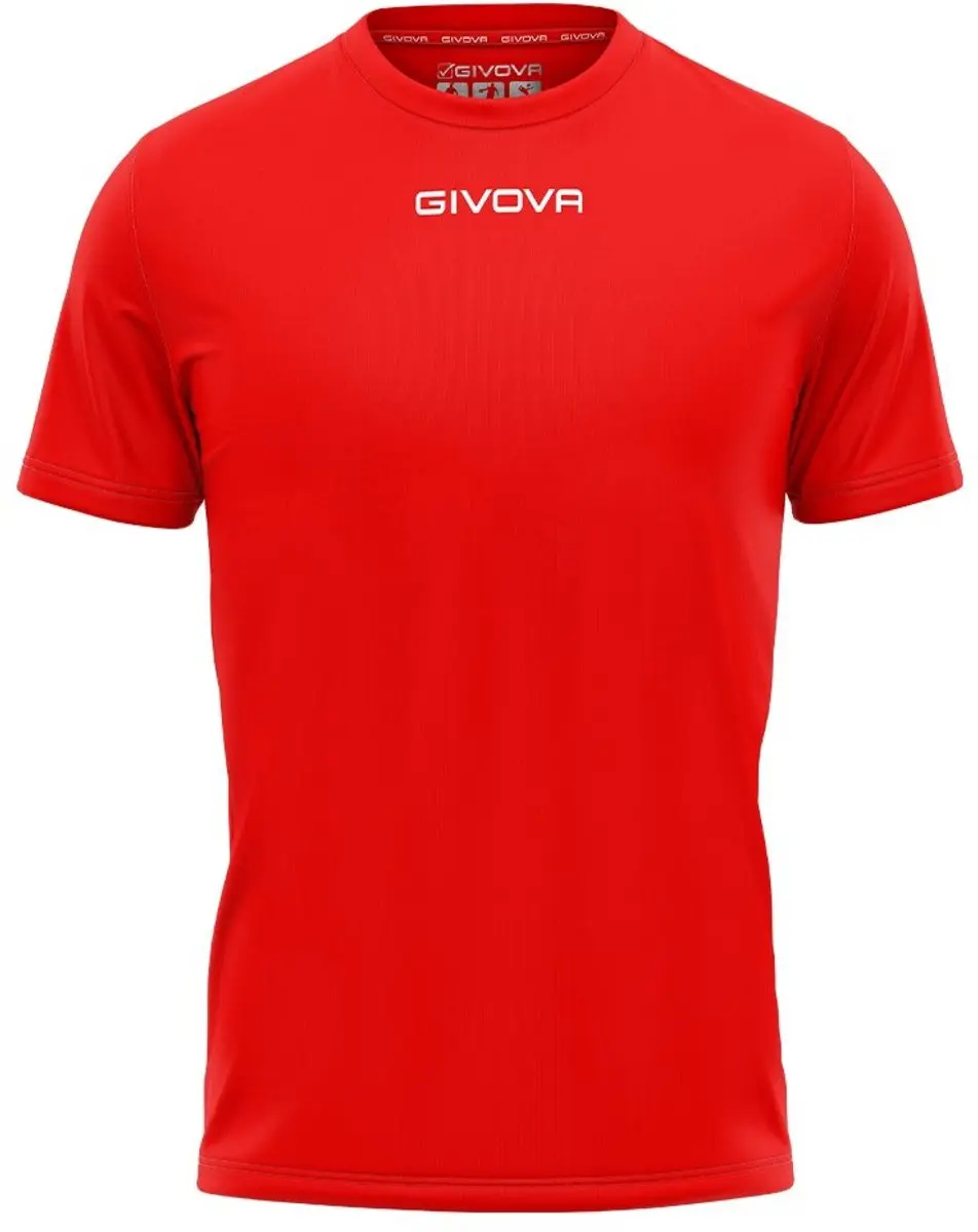 Givova One Microforata Sportshirt - XS - Rood