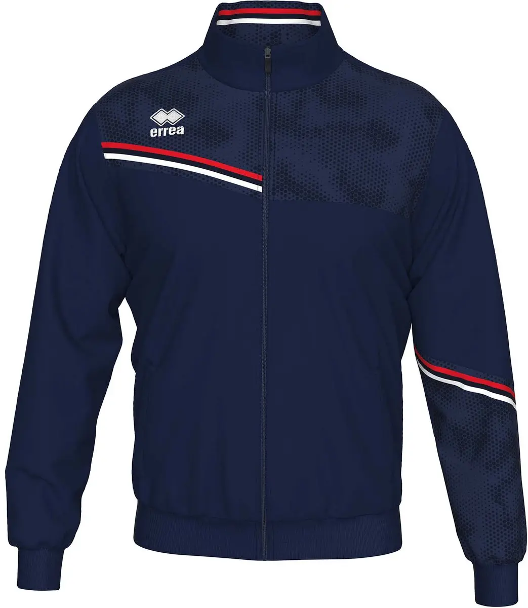 Errea Elton Sweatshirtjasje XXL - Blauw - afbeelding 6 van 6