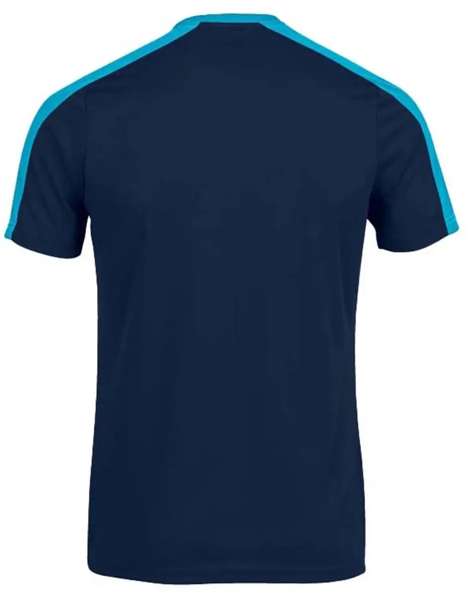 Joma Eco-Championship Shirt Kinderen 128 - Marine/Fluor Turquoise - afbeelding 2 van 3