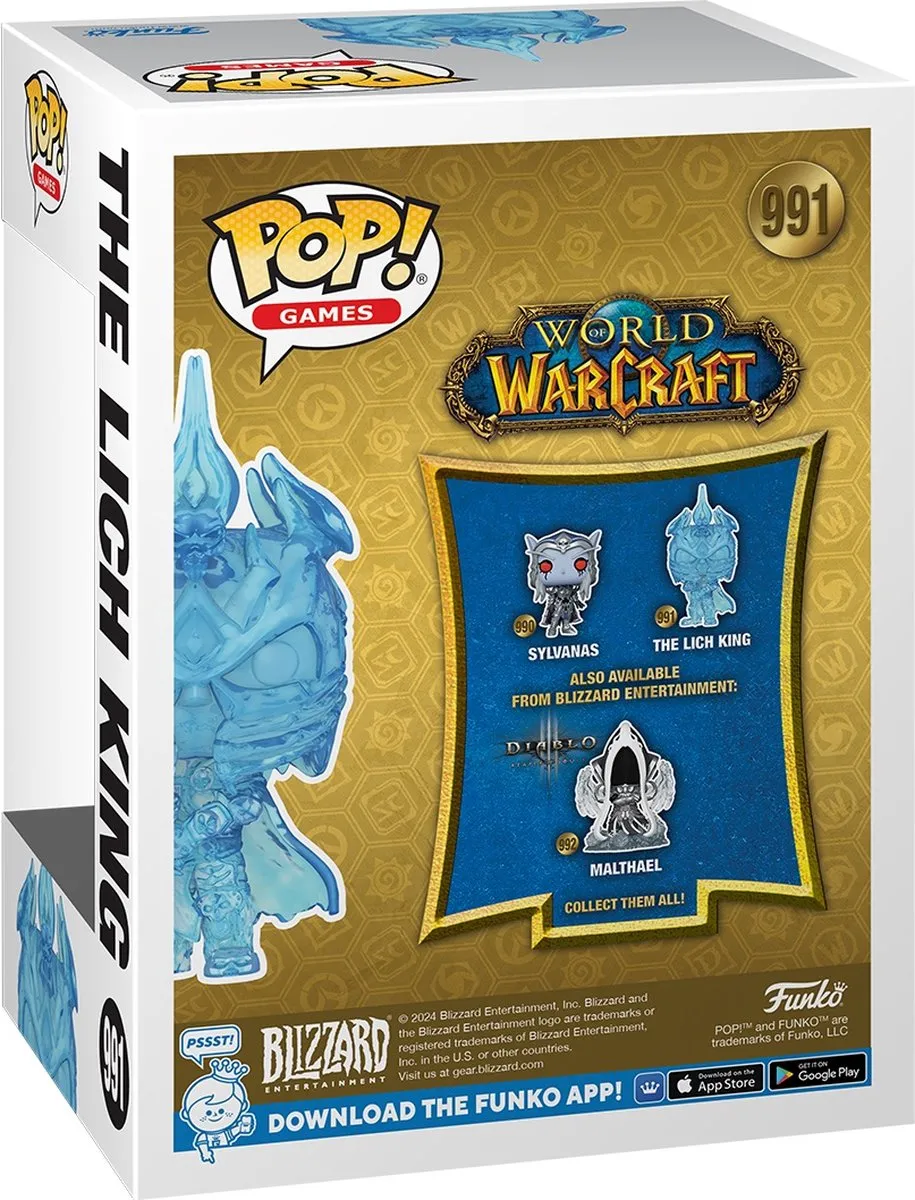 Funko Pop! World of Warcraft The Lich King #991