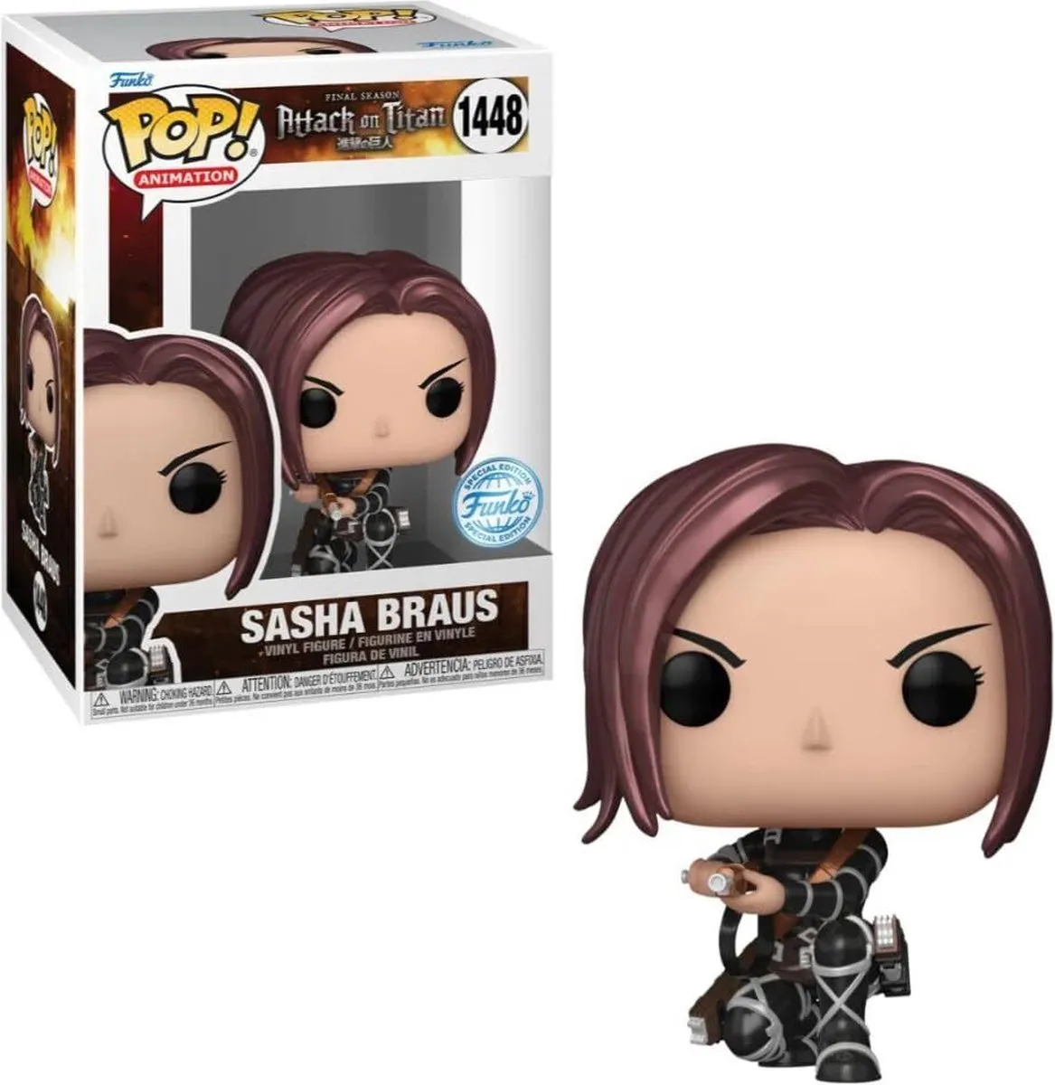 Funko Pop! Attack on Titan Sasha Braus Metallic 73532