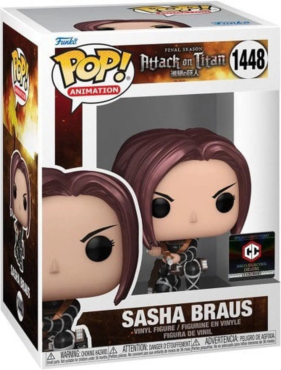 Funko Pop! Attack on Titan Sasha Braus Metallic 73532