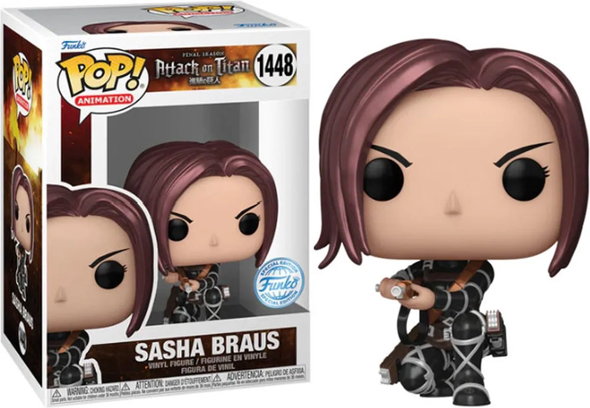 Funko Pop! Attack on Titan Sasha Braus Metallic 73532