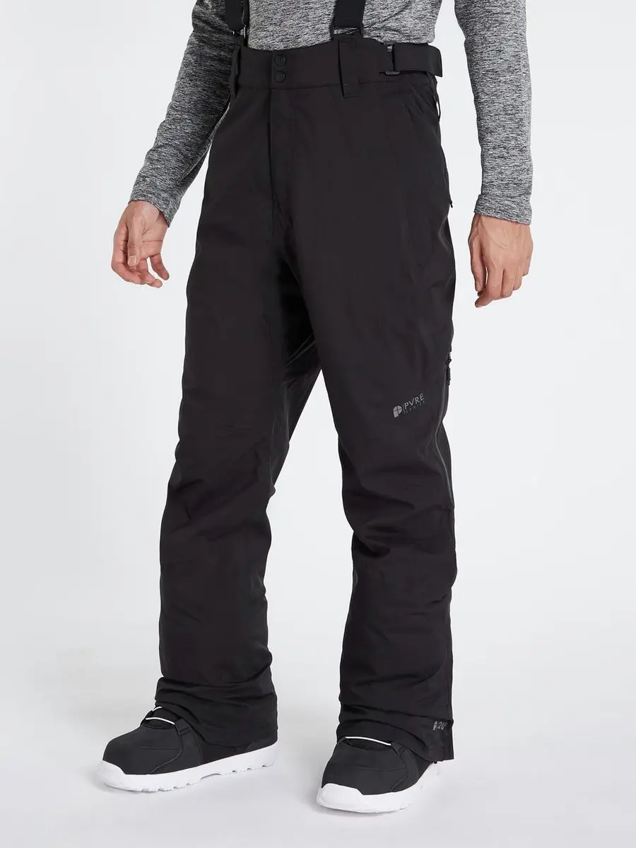 Protest Miikka Korte Lengte Ski- en Snowboardbroek XXL - True Black