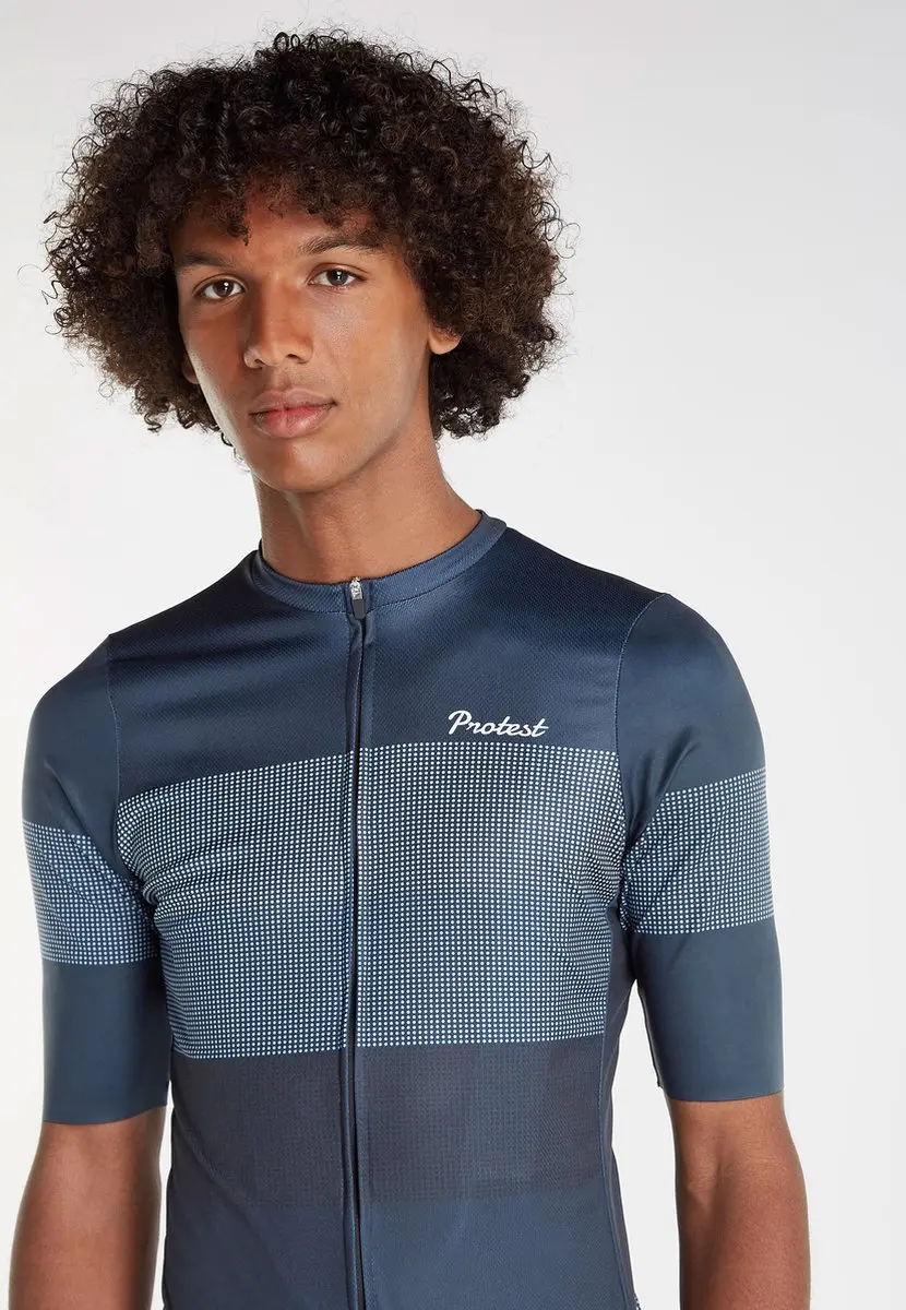 Protest Prtaimar Fietsshirt Heren M - Blauw - Reflecterend - afbeelding 3 van 6