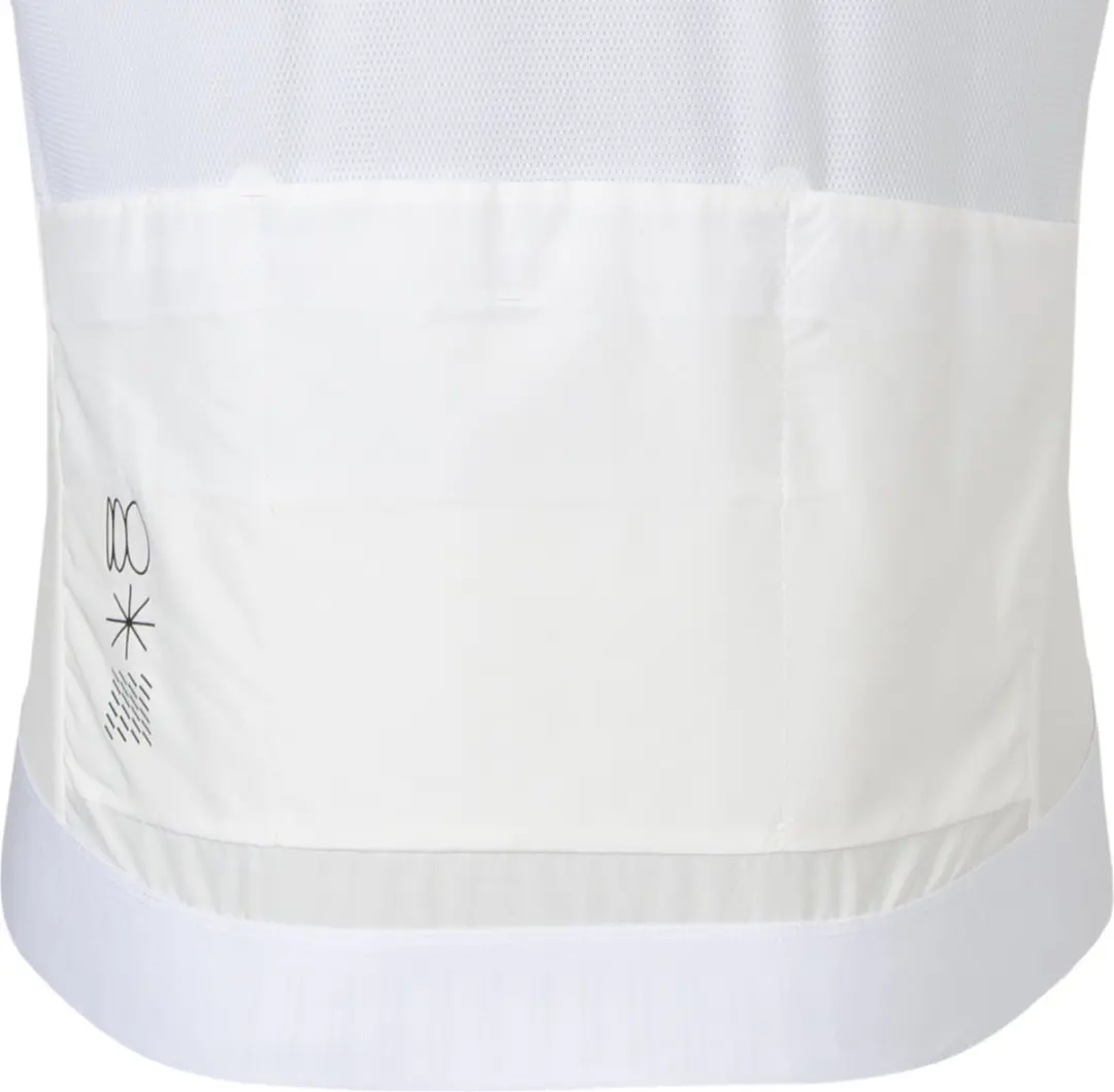 AGU Six6 Undyed Windbody Dames Wielrenvest XXL - Wit