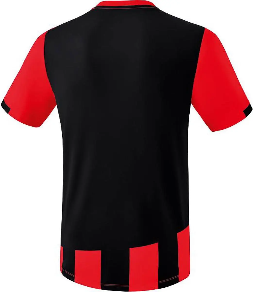 Erima Siena 3.0 Shirt Korte Mouw Kinderen 164 - Zwart/Rood