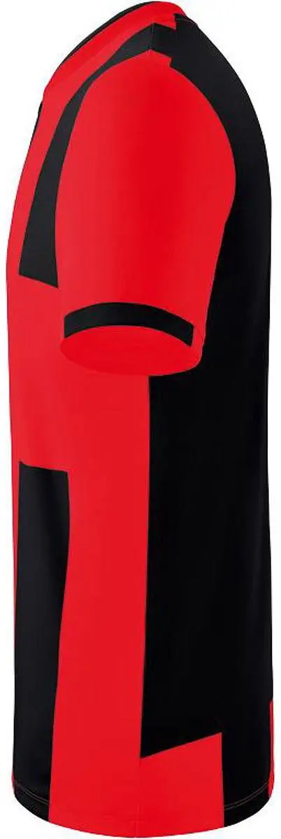 Erima Siena 3.0 Shirt Korte Mouw Kinderen 164 - Zwart/Rood