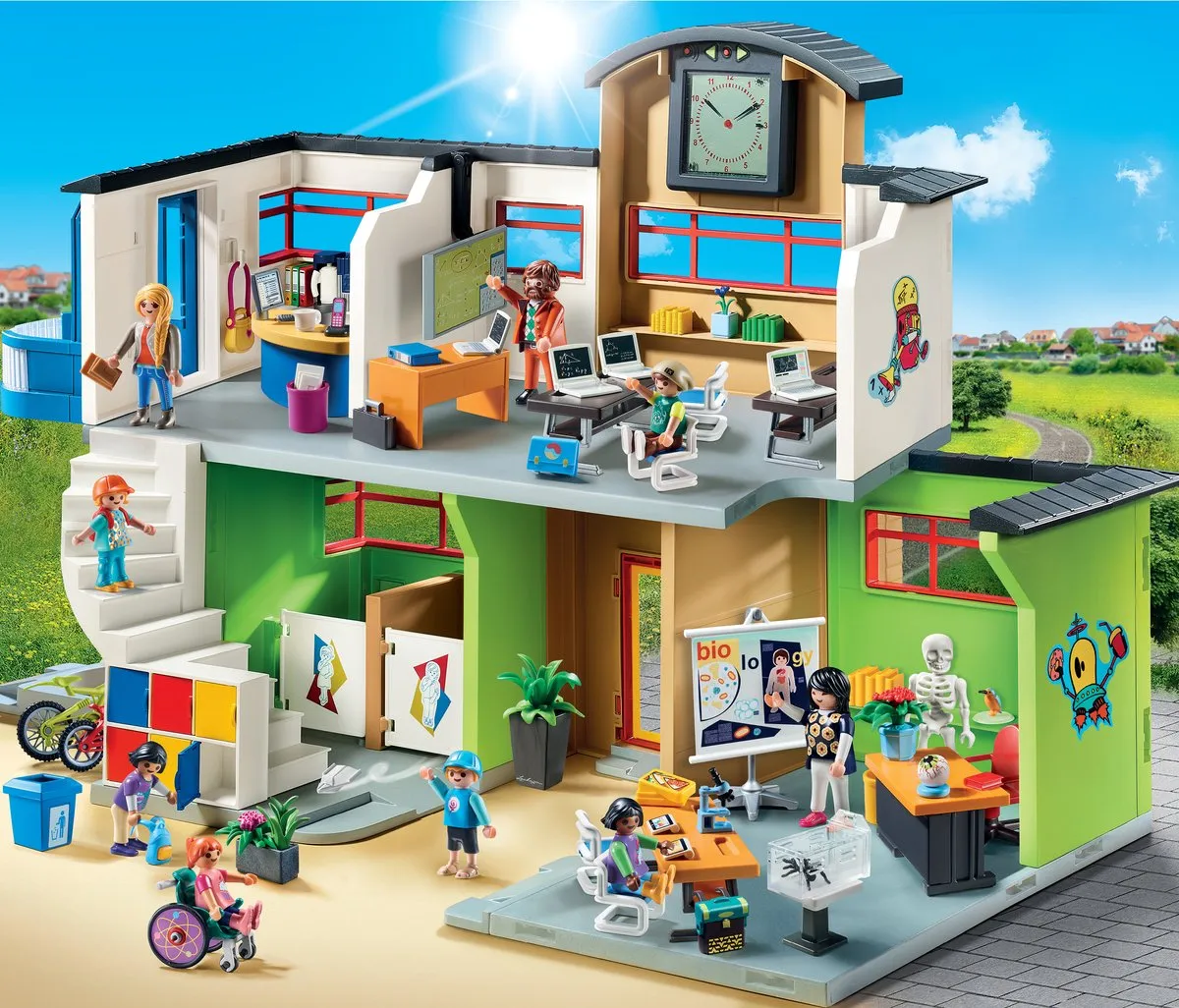 Playmobil City Life Ingerichte School 9453 - Multicolor
