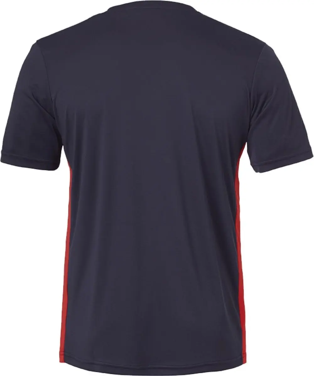 Uhlsport Essential Shirt Korte Mouw Kinderen 104 - Marine/Rood