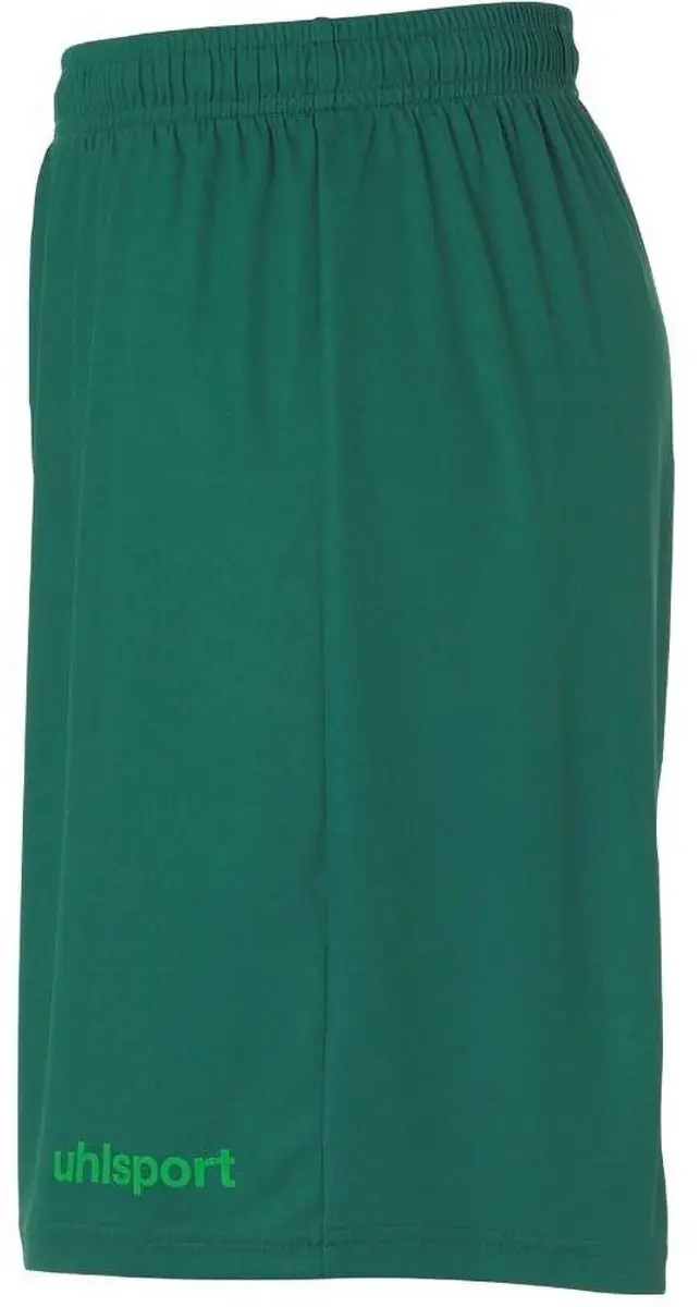 Uhlsport Center Basic Short Heren - Donkergroen/Fluo Groen M